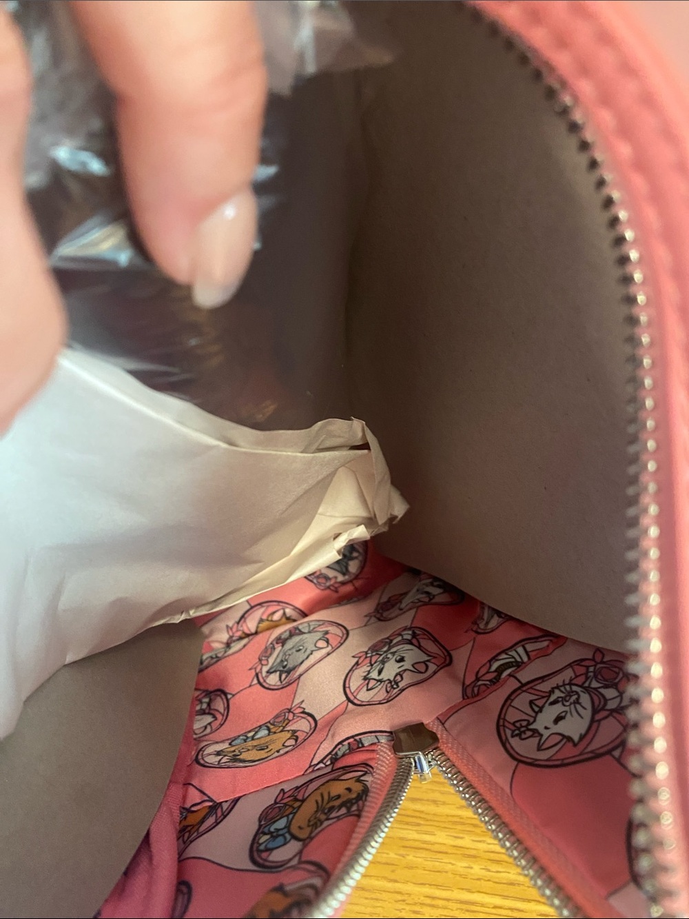 Loungefly Pink Aristocats Trio Mini Backpack - Picture 4 of 11
